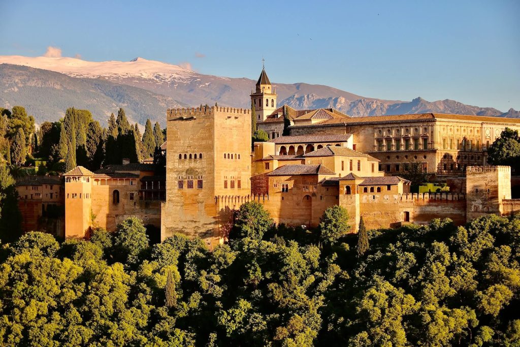 Alhambra in Granada, Spain