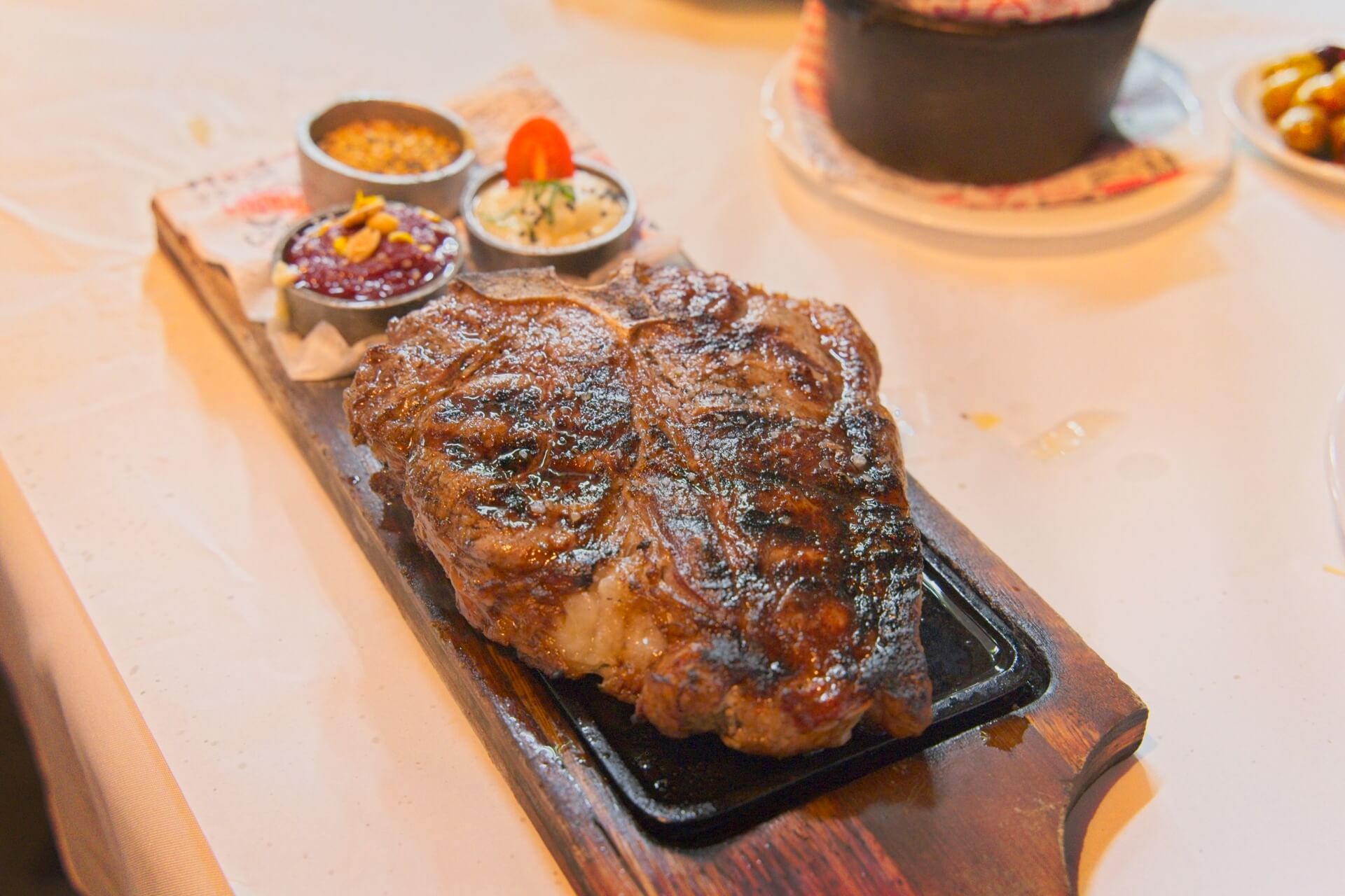 T-Bone Steak At La Cabrera one of the best restaurants in Buenos Aires