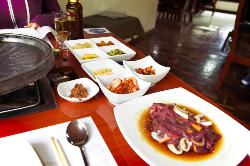 Bulgogi and Banchan At Casa de Corea