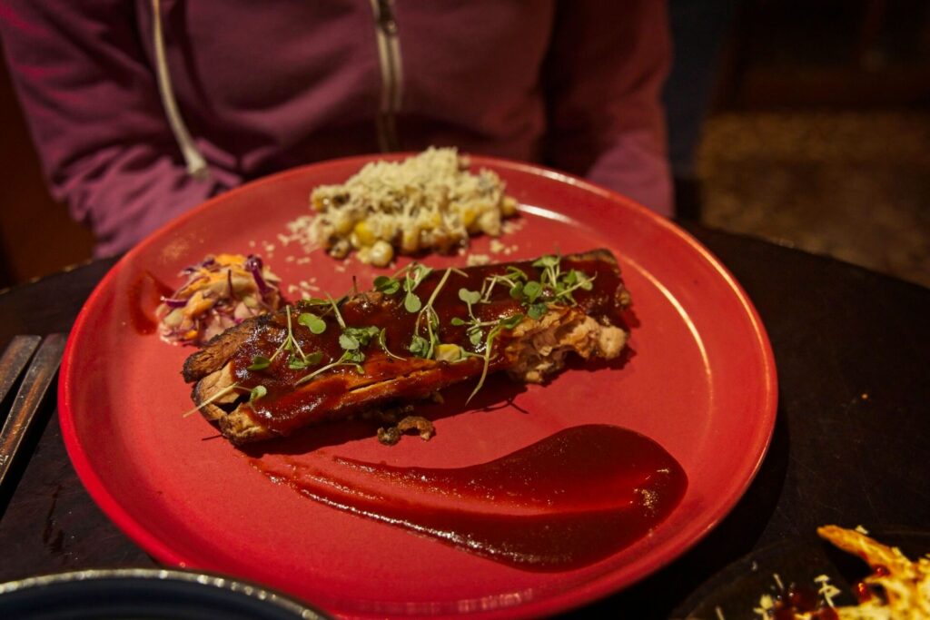 Smoked Spare Rib At Oak