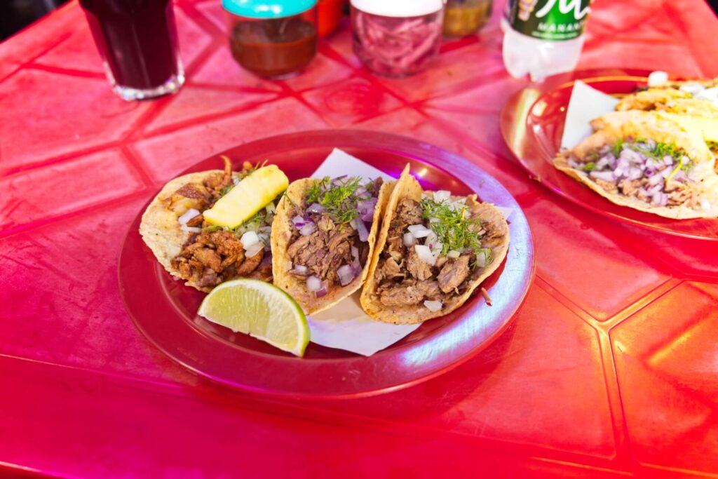 Tacos at El Pastor Siete
