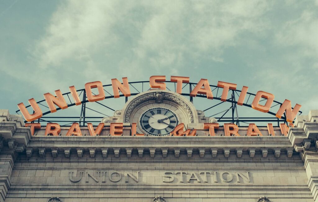 Union Station In Downtown Denver