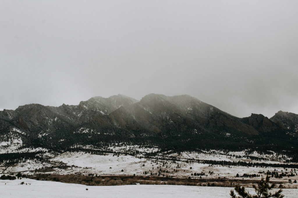 Mountains Outside Of Boulder, CO