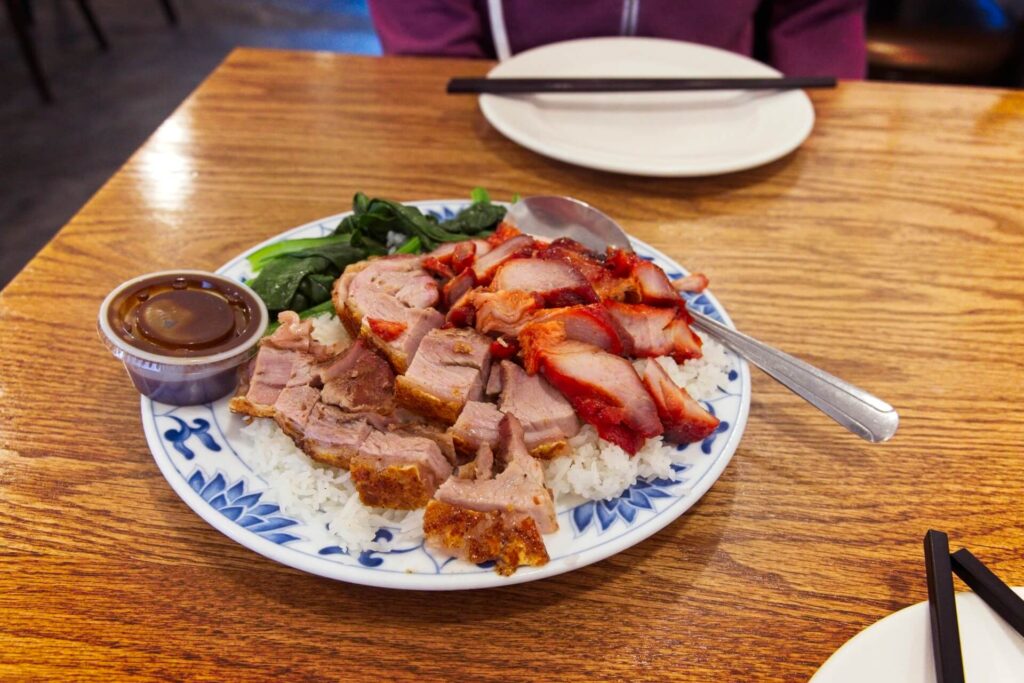 Roast Pork And BBQ Pork At Hong Kong BBQ In Denver