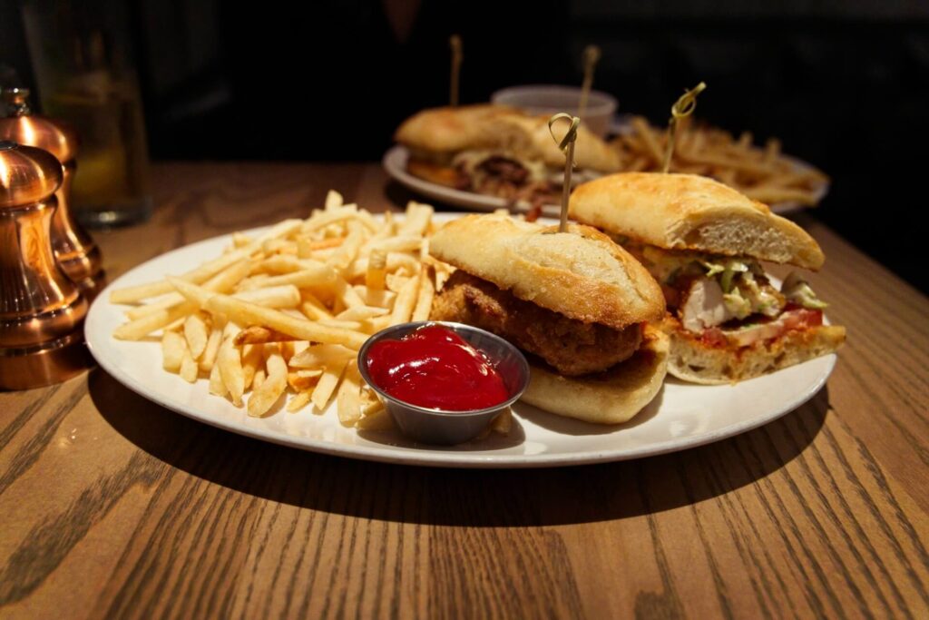 Koji Crispy Chicken Sandwich At Corinne In Denver