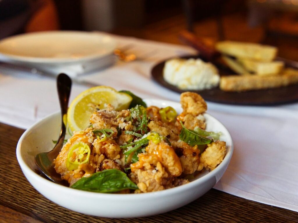 Crispy Calamari Casino at Quality Italian In Denver