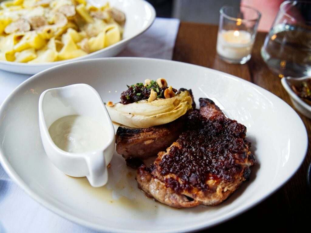 Grilled Niman Ranch Pork Chop