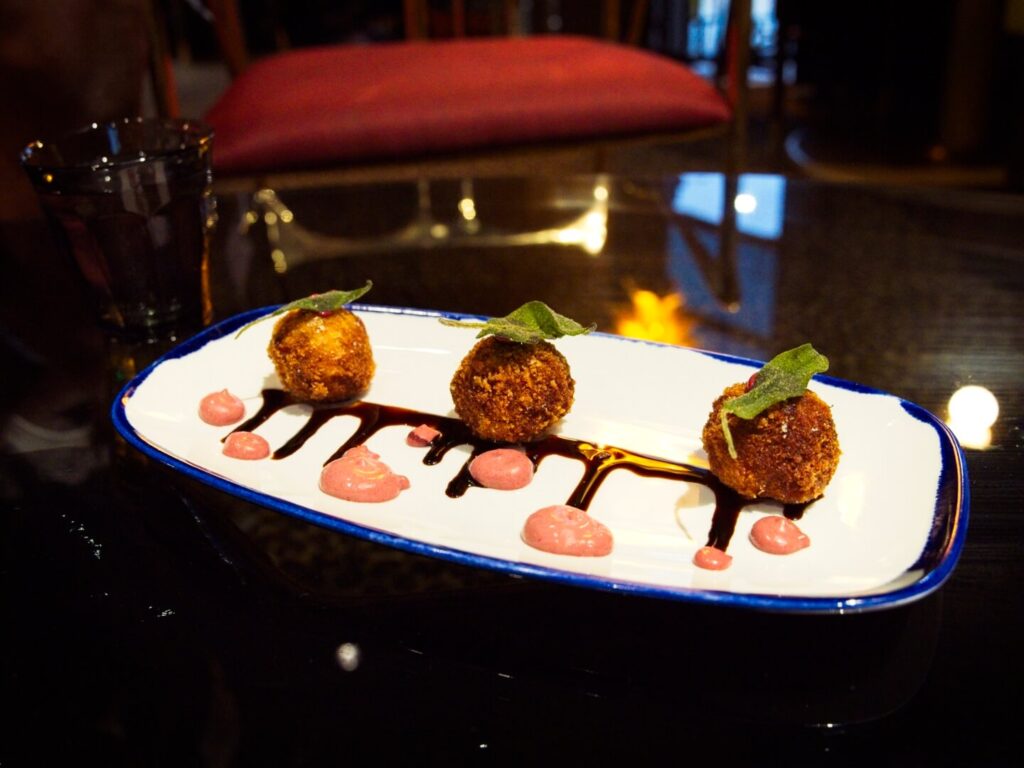 Duck Croquettes At The Welton Room