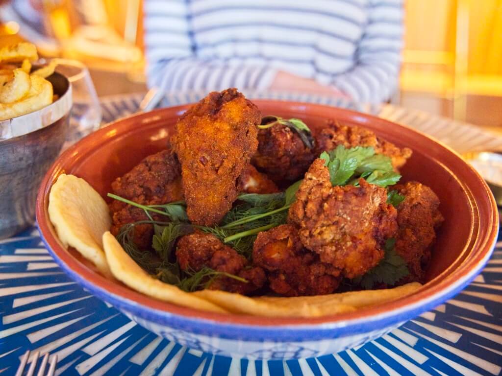 Moroccan Fried Chicken At Kini's