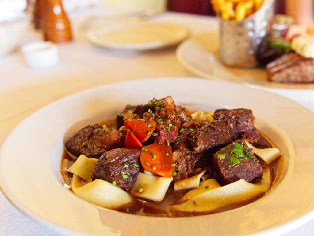 Beef Bourguignon At La Merise