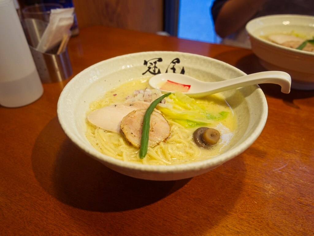 White Chicken Ramen At Ebisu Ramen Kamuro