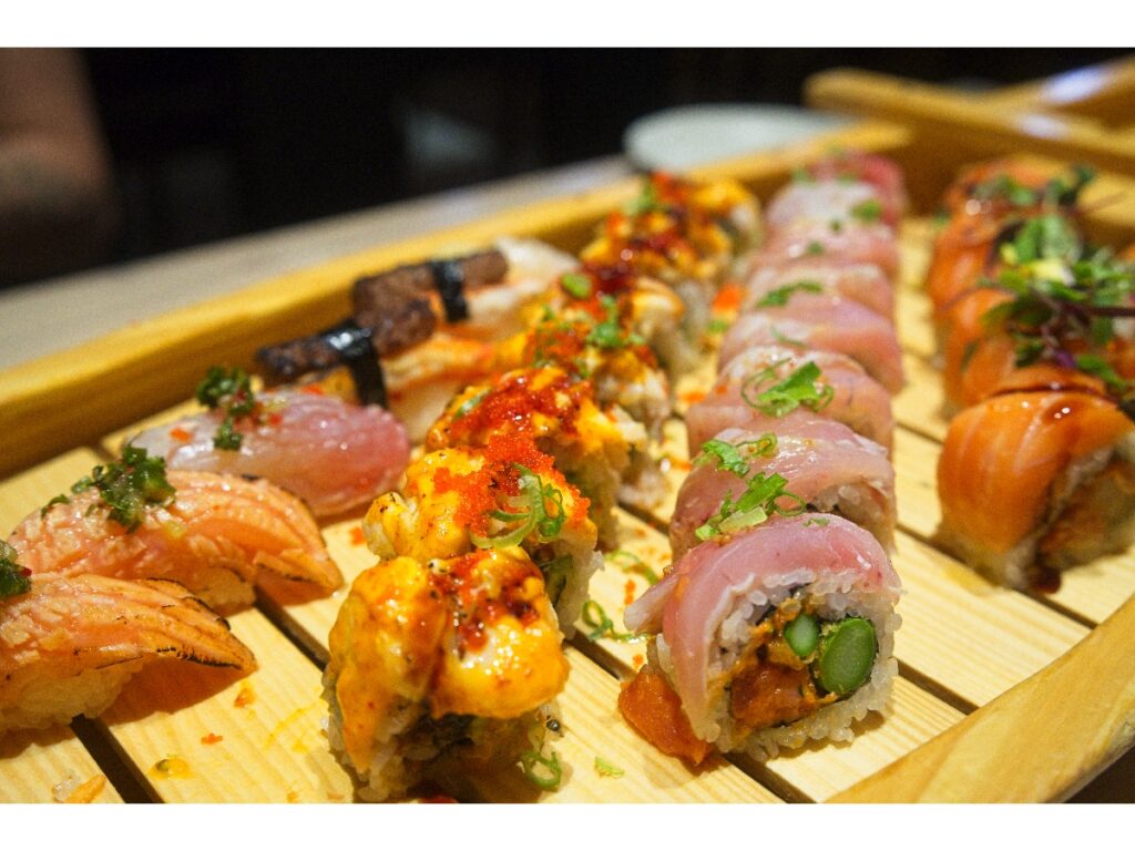 Godzilla, Pacific and Tejon Rolls at Nozomi