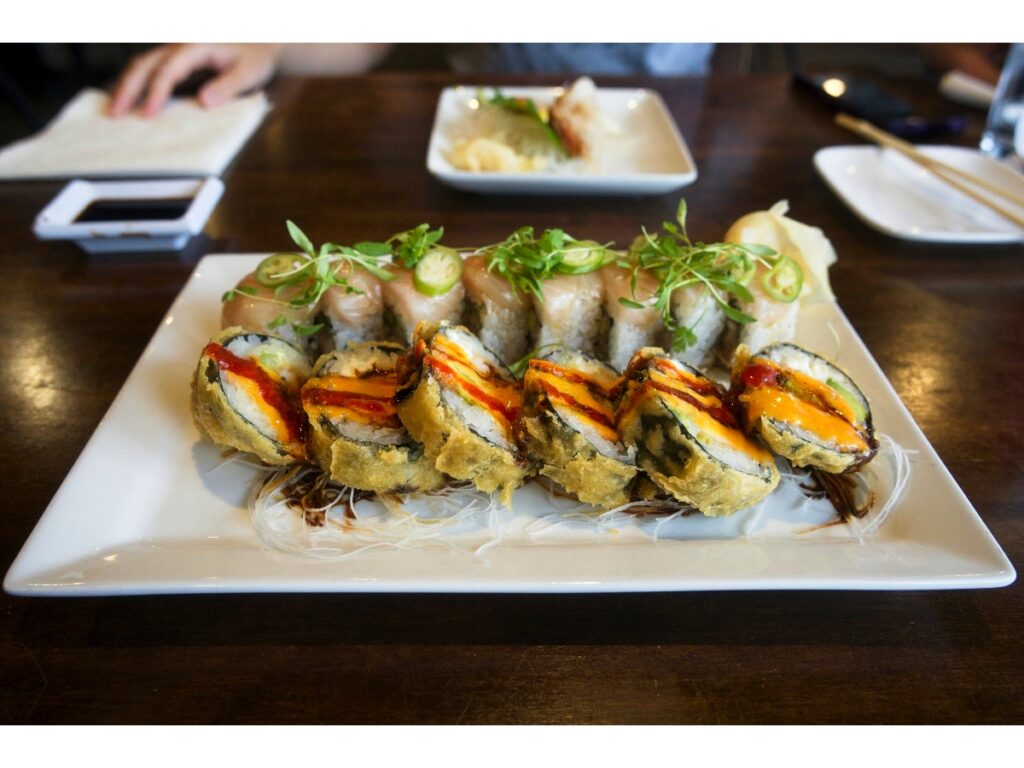 Samurai And Lava Roll At Rocky Yama